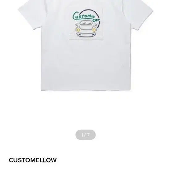 커스텀멜로우 반팔티 grass embroidery t-shirt_CWTA