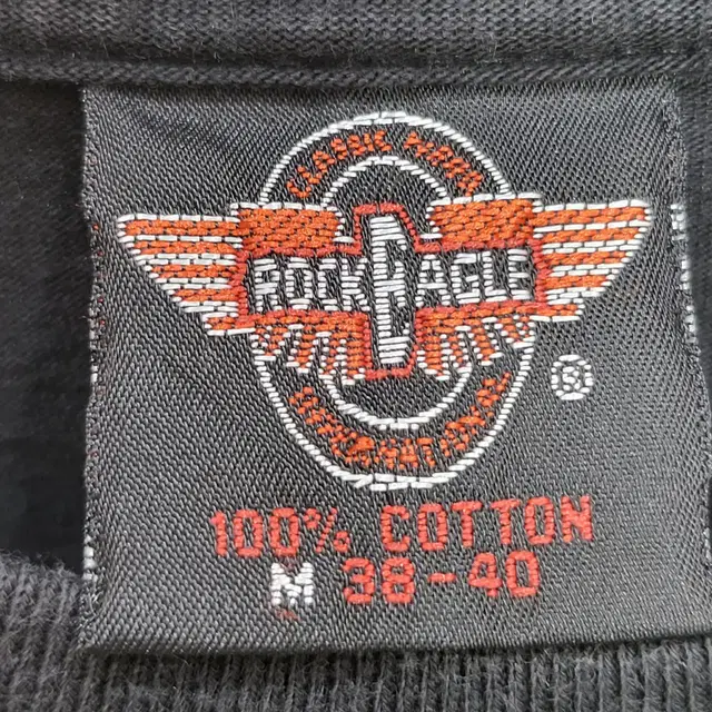 [95] Rock Eagle 소드 프린팅 반팔 티셔츠