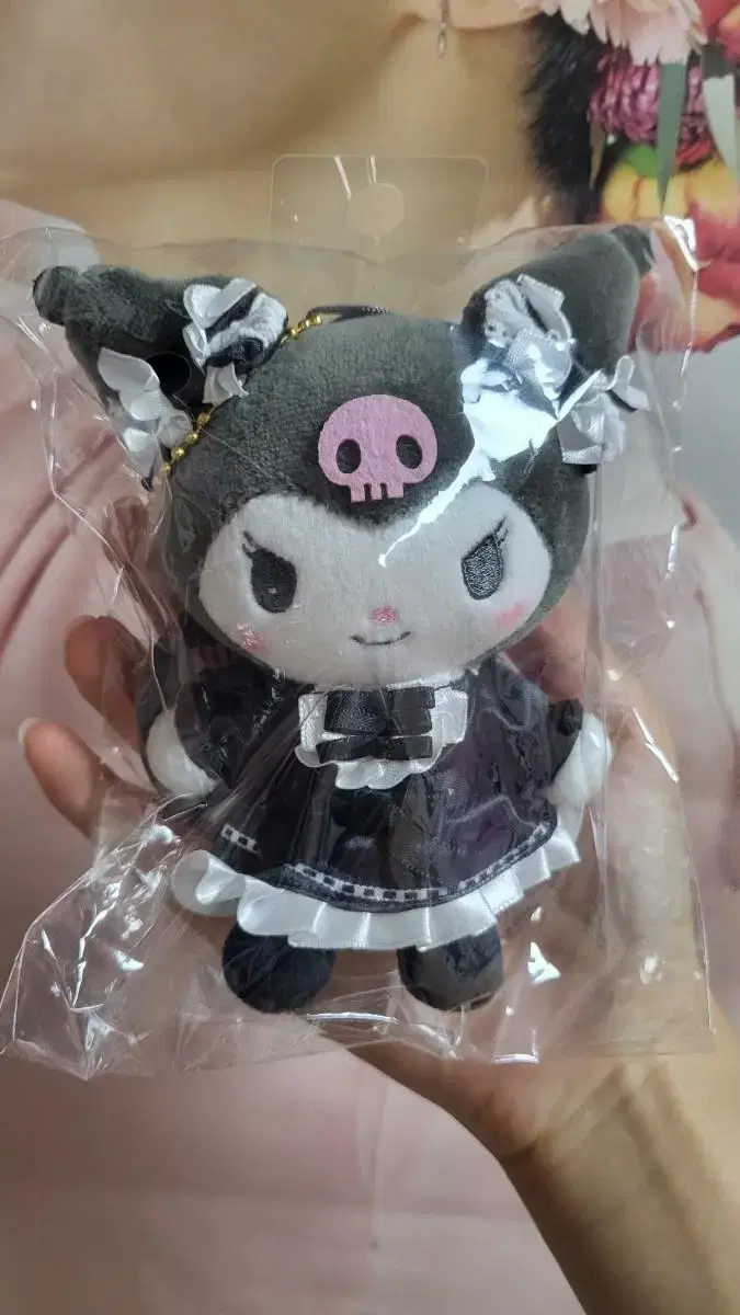 [Genuine Japan] Kuromi doll keyring