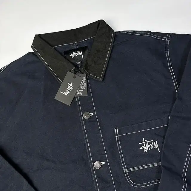 STUSSY Brushed Moleskin Chore 스투시 자켓