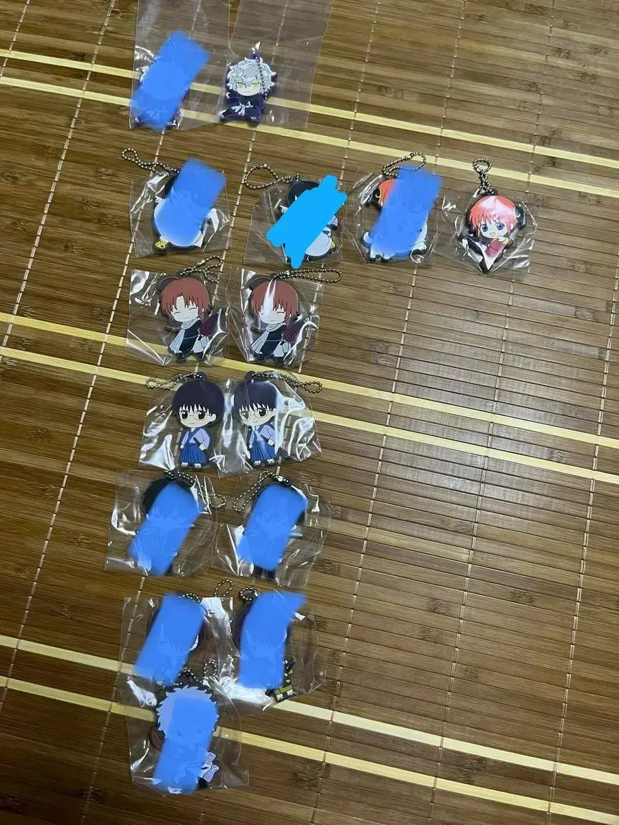 Gintama Hell Rock Gacha Keyring