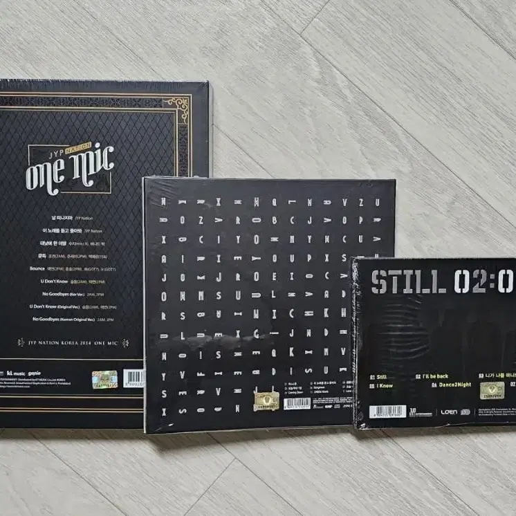 [미개봉] 2PM JYP NATION ONE MIC+GROWN+STILL