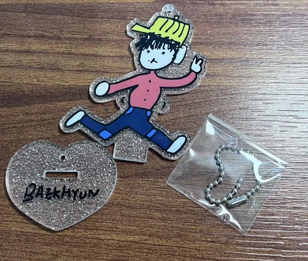 Baekhyun acrylic keyring