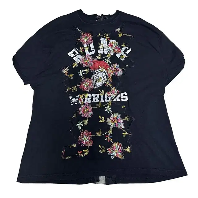 [유미아리아] YUUMI ARIA EMBROIDERY T-SHIRT