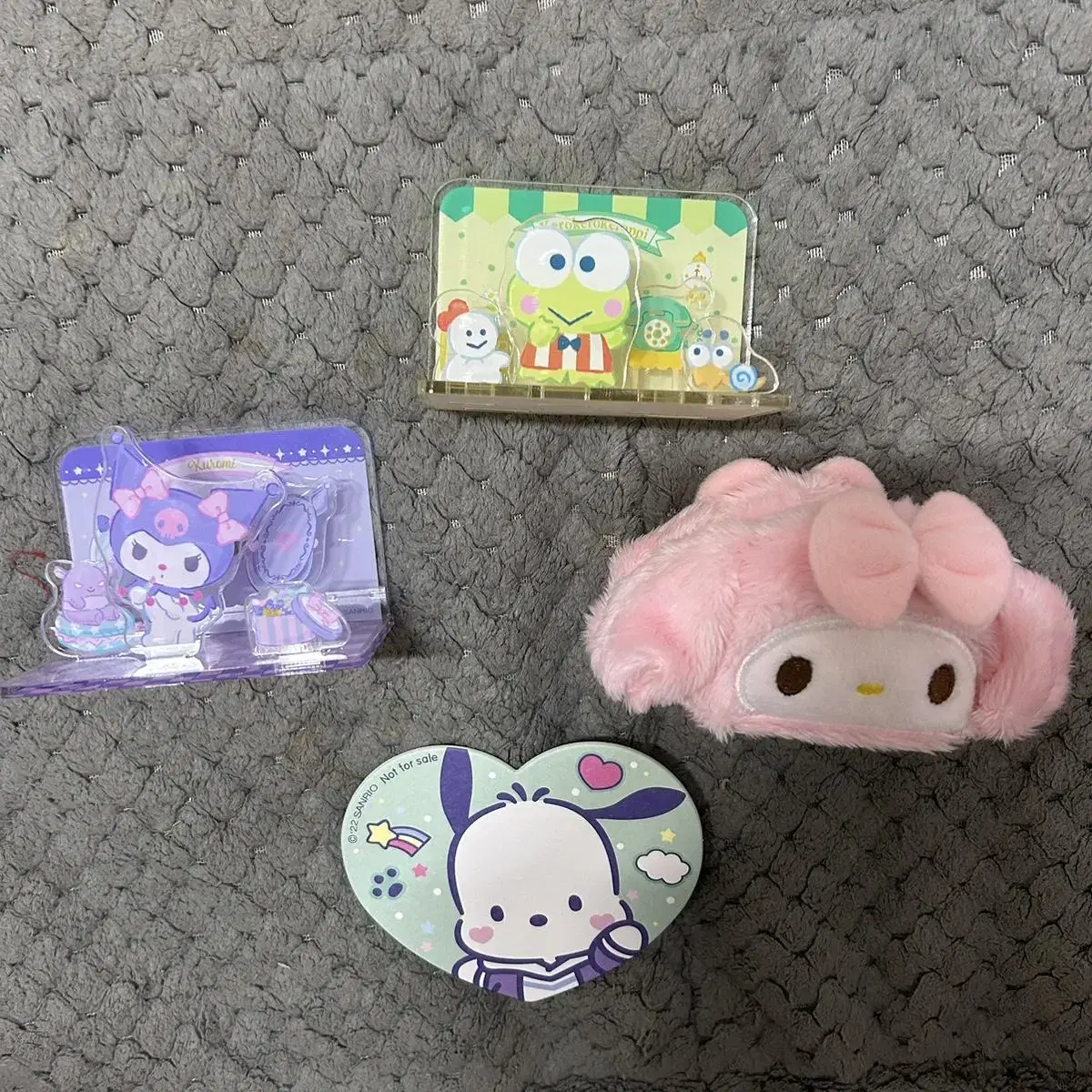 Sanrio Mymelody My Stand Kuromi Pochako Kerokero Kerokero Kero Kerofi Acrylic