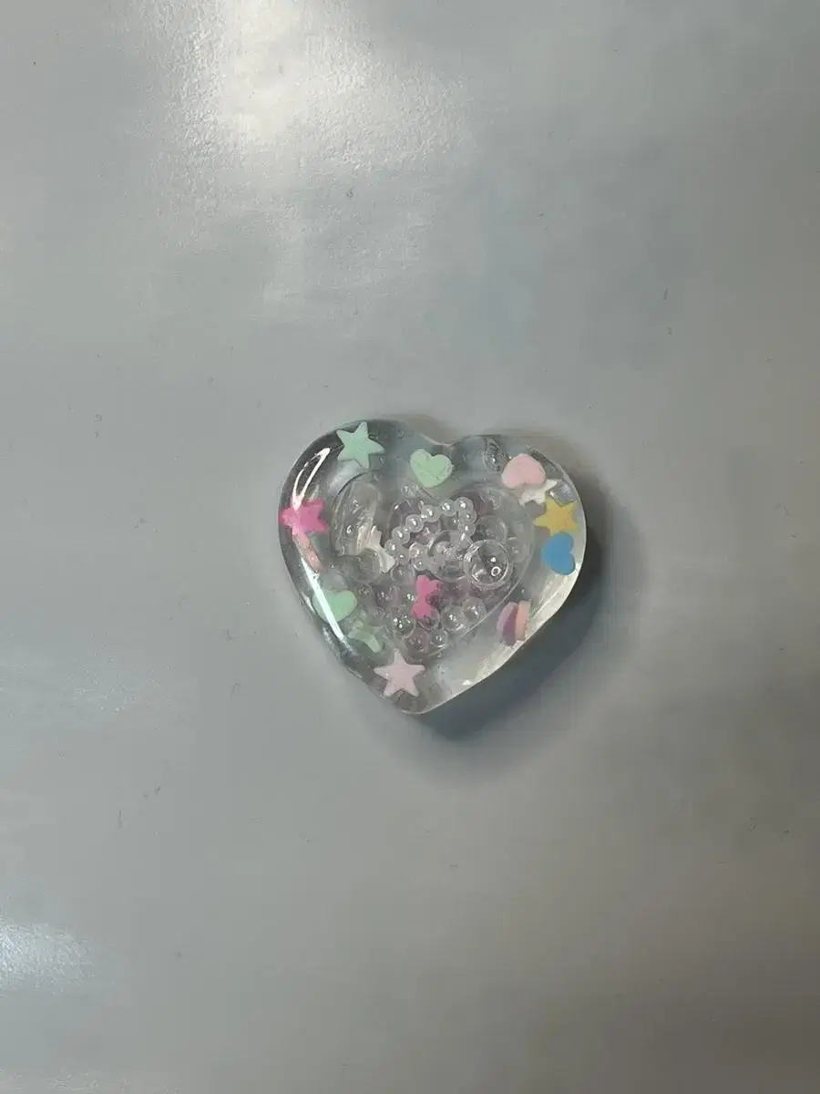 Resin Mini Heart Water Shaker