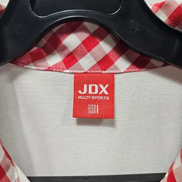 JDX 골프 레드체크포인트 반팔카라티(오염) 여 100 / 332409