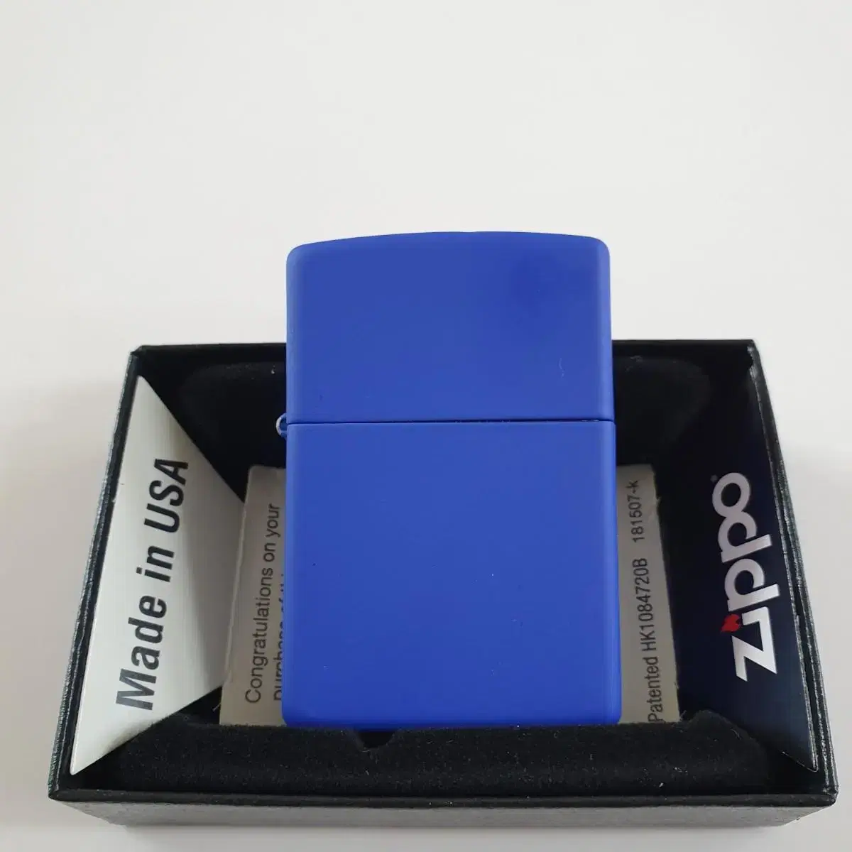 229 REG ROYAL BLUE 정품 미개봉 새 지포라이터