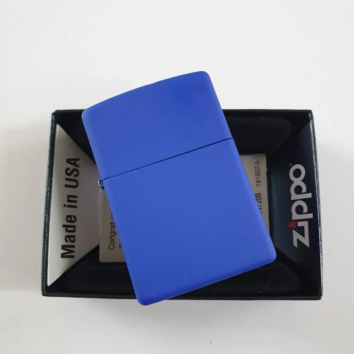 229 REG ROYAL BLUE 정품 미개봉 새 지포라이터