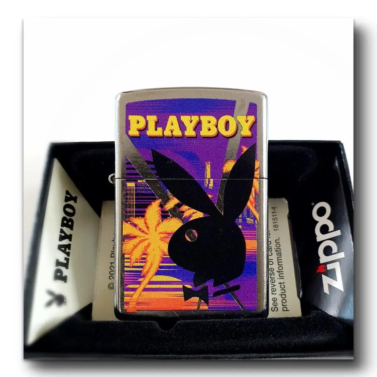 49523 PLAYBOY 정품 미개봉 새 지포라이터