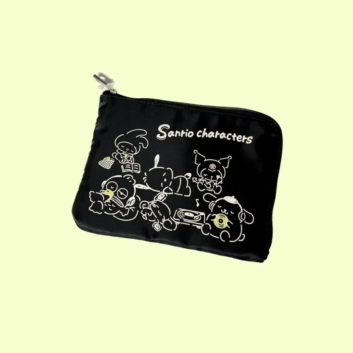 Sanrio Characters Black Pouch