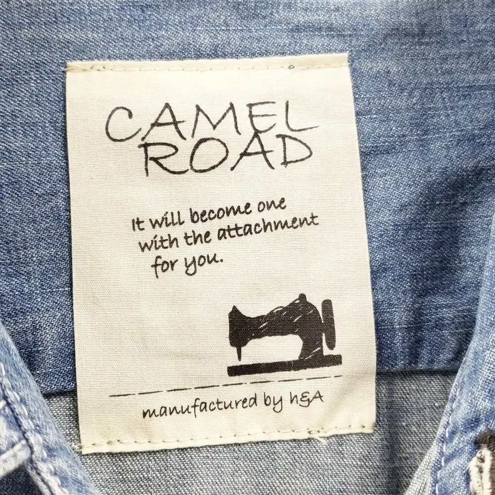 CAMEL ROAD 카멜로드 포켓  데님셔츠 원피스 셔츠자켓 C930