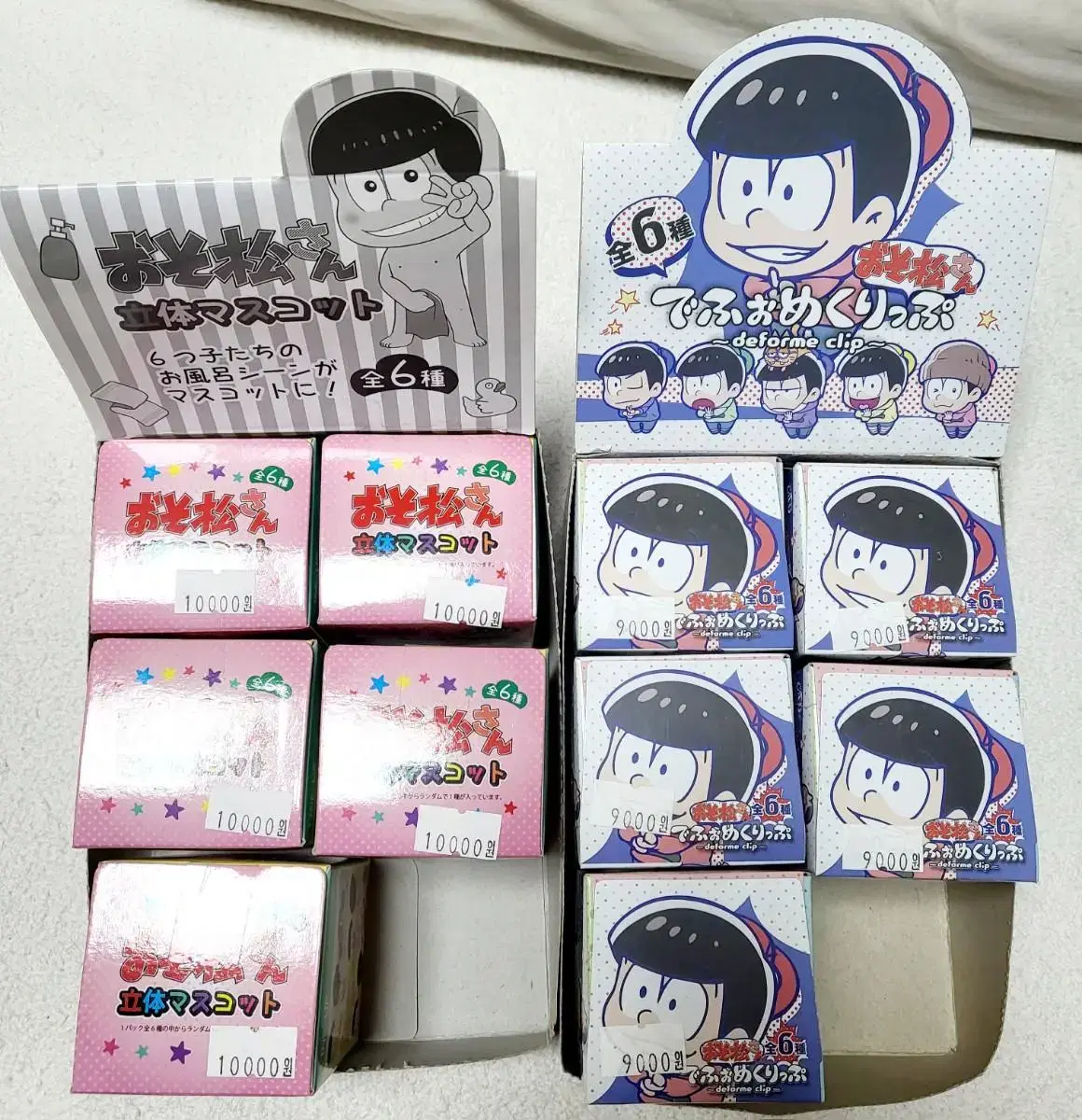 We sell Osomatsu statue three-dimensional mascot depomeclip goods