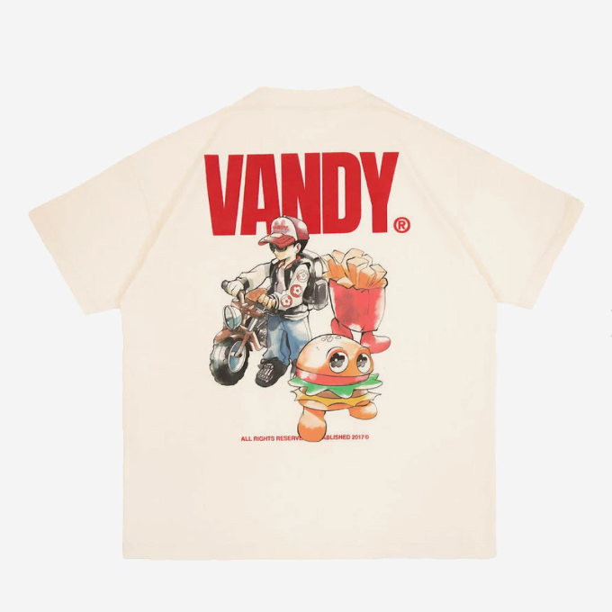 [M,L] VANDY PINK Bike Anime Tee