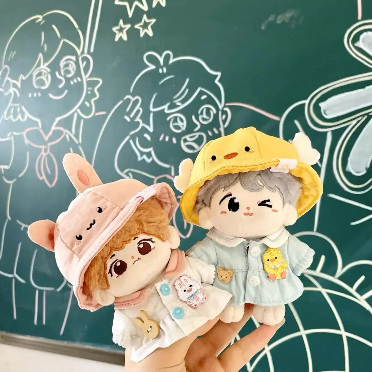 [Same day shipping] 10cm doll clothes Kindergarten suit wts Hat cape sealed New