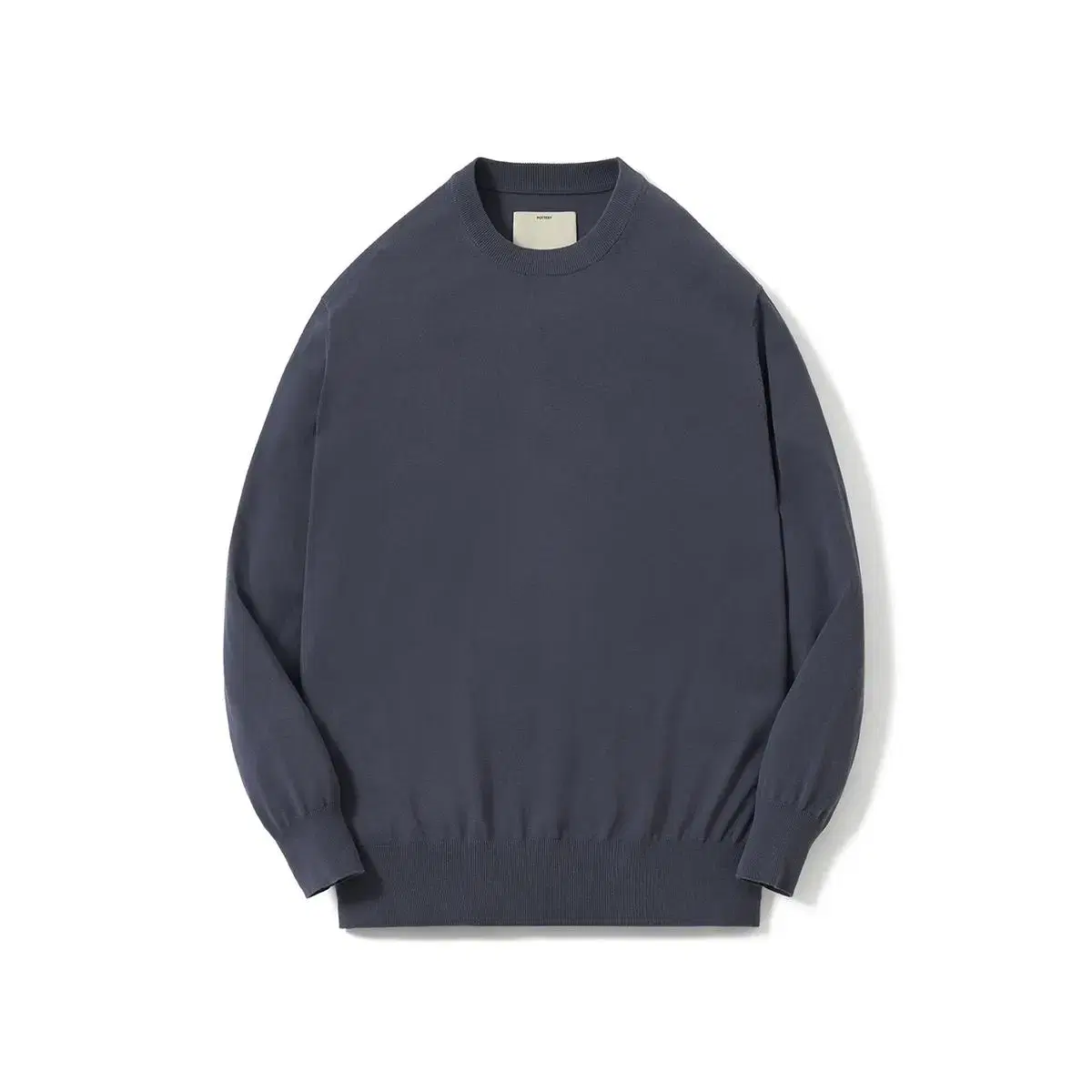 [2] Pottery Comfort Crewneck Knit Charcoal Gray