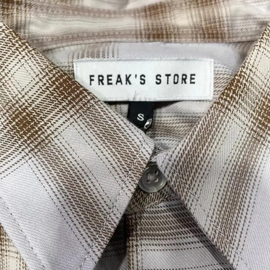 FREAK'S STORE 프릭스 스토어 체크 반팔 셔츠