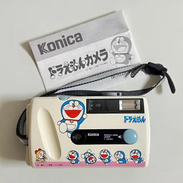 (전지동봉) 코니카 필름카메라 도라에몽 konica photo pie