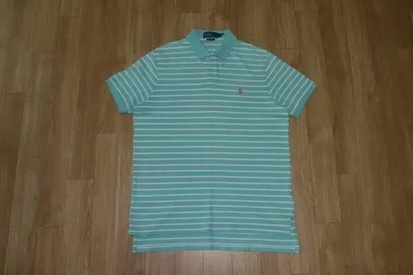 (100)polo/sky blue short sleeve kara t-shirt