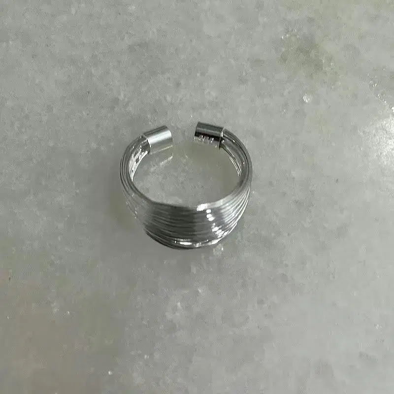 새둥지 철사 all925 silver ring