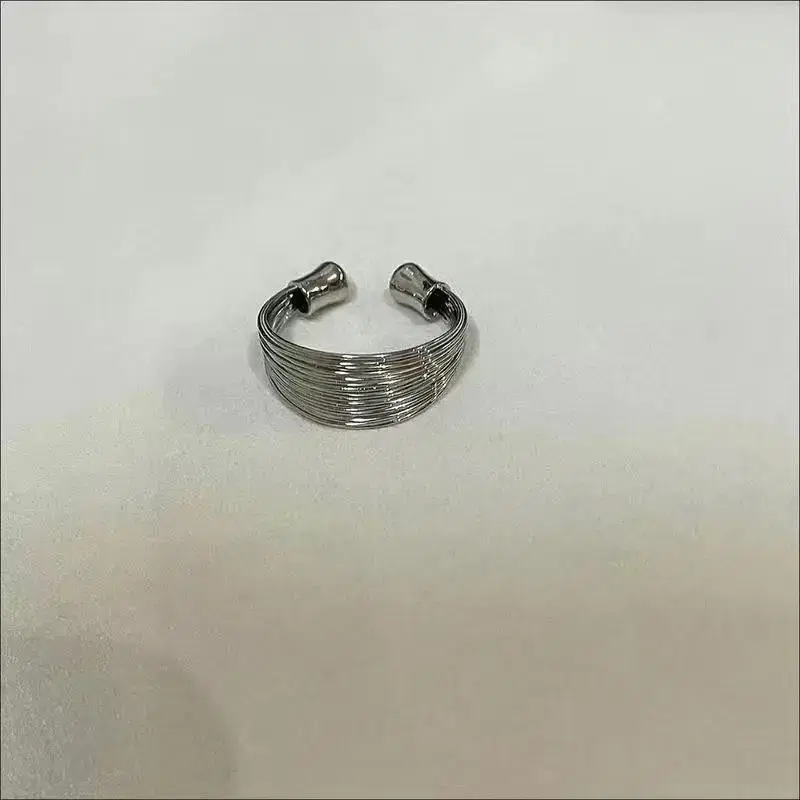 새둥지 철사 all925 silver ring