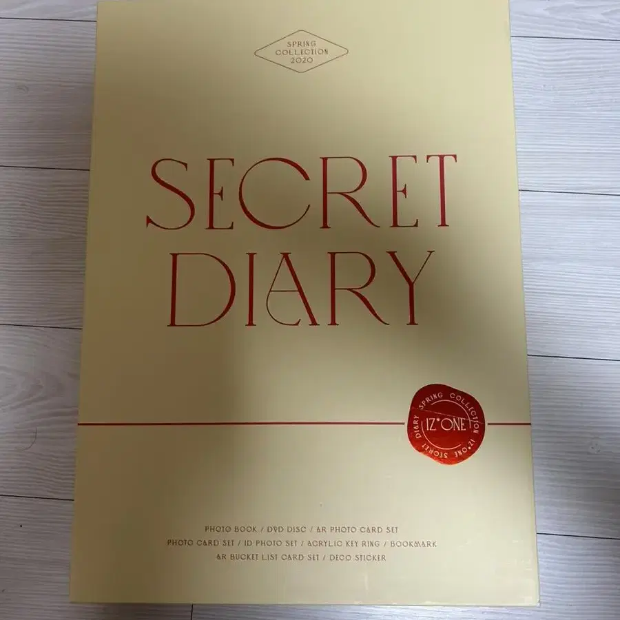 아이즈원 2020 시즌그리팅 SECRET DIARY 판매합니다