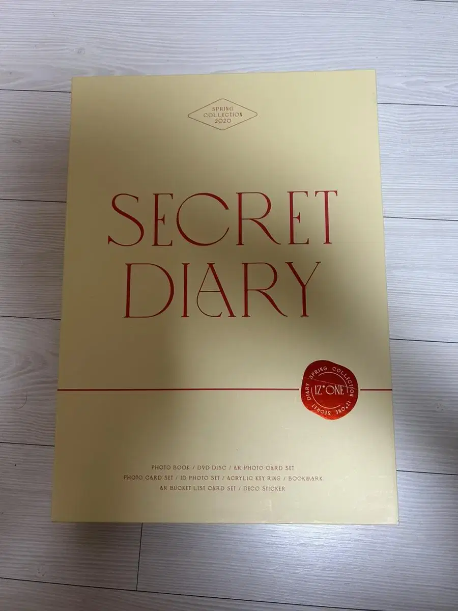 아이즈원 2020 시즌그리팅 SECRET DIARY 판매합니다