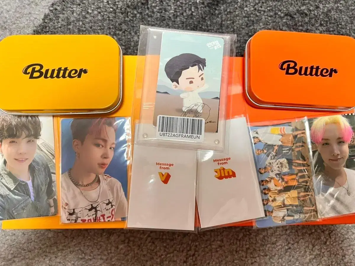 butter butter bangtan album full set