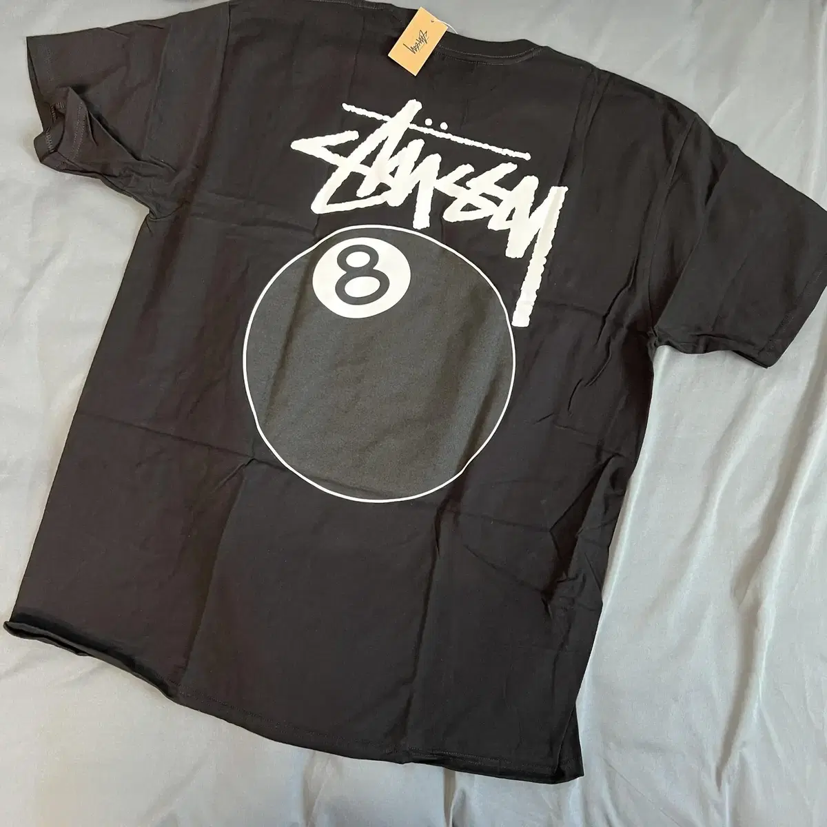 스투시 8볼 반팔 티셔츠 블랙 L, XL 사이즈 새제품 Stussy