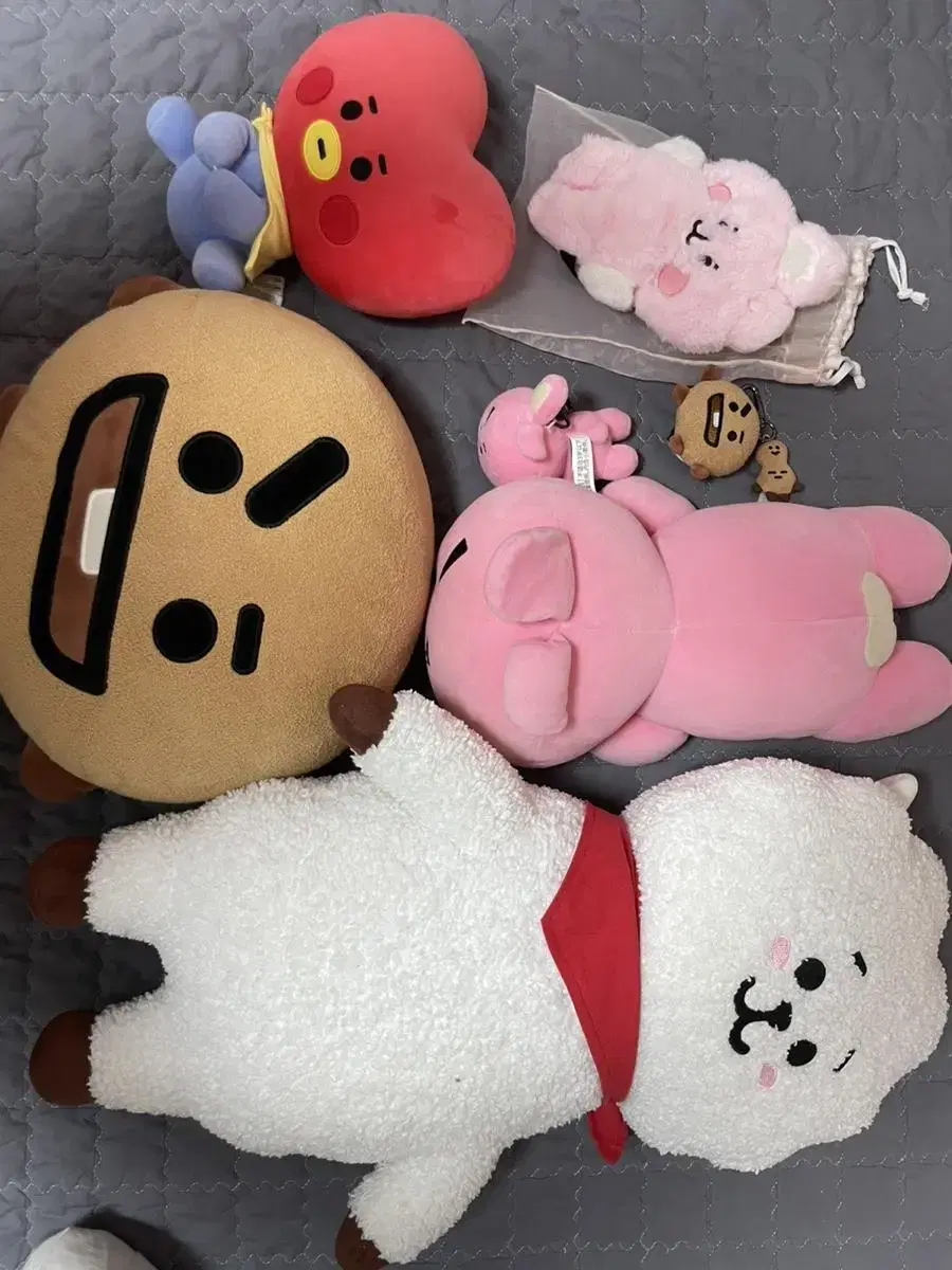 BT21 키링, 인형, 쿠션, 바디필로우