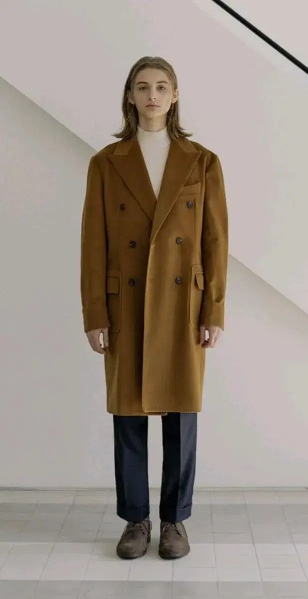 Erdito (erdi) Polo Coat in Camel L