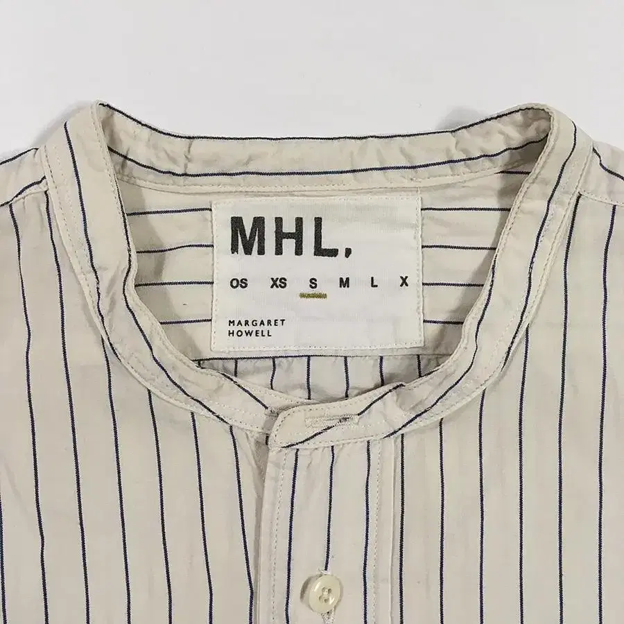 마가렛 호웰 MHL 스트라이프 셔츠