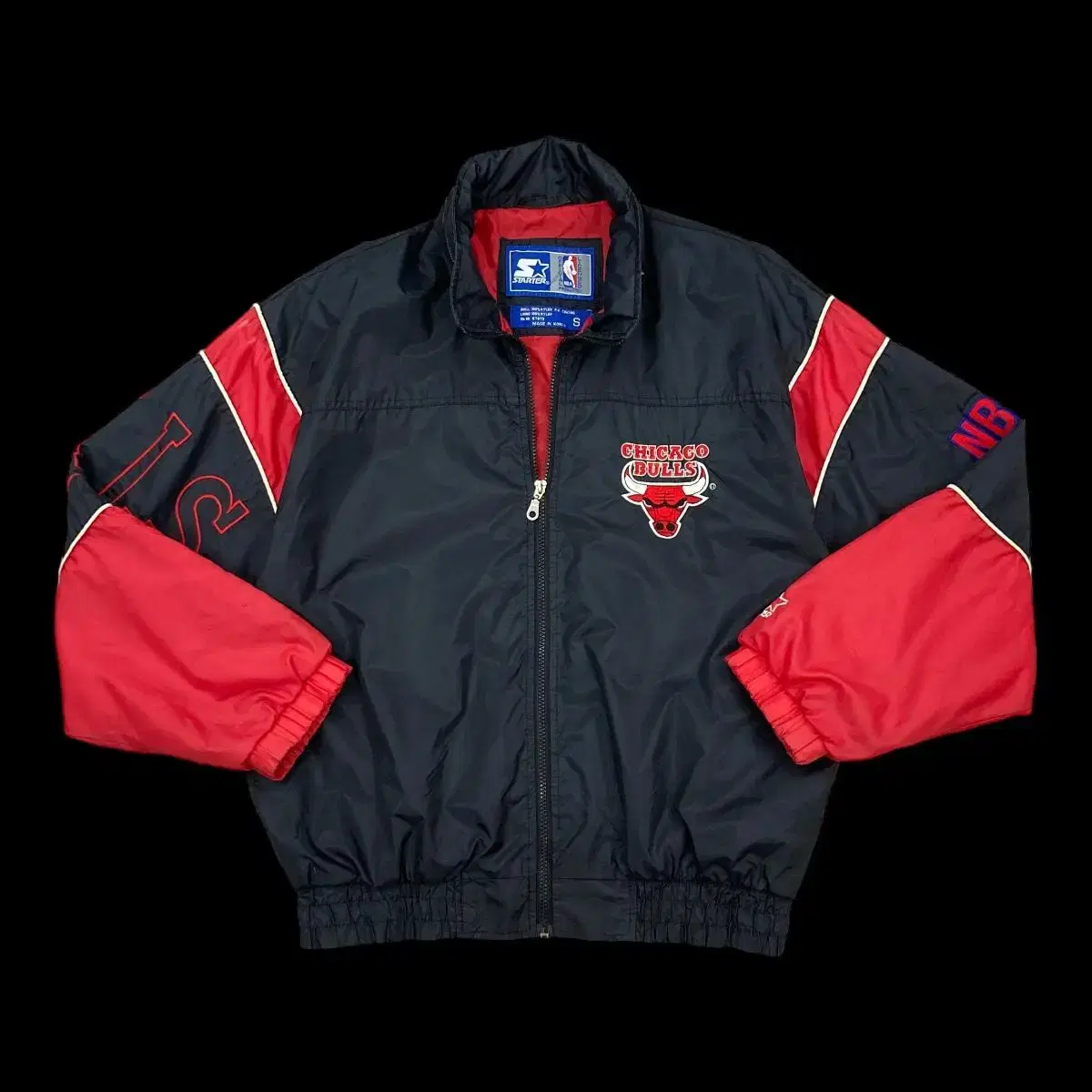 [M] STARTER X NBA 90s Chicago Bulls Windbreaker Jacket