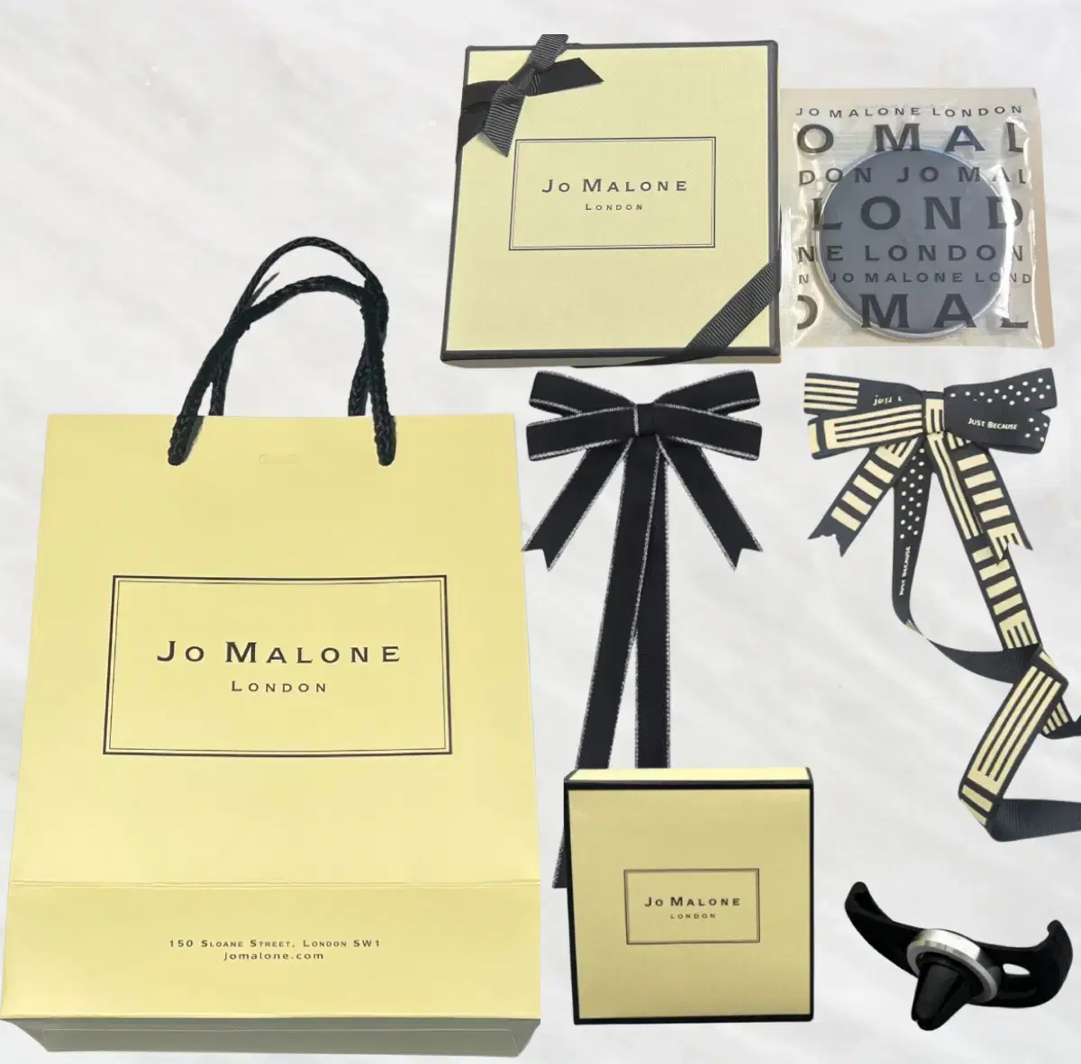 정품 국문택 Jo malone 조말론 차량용방향제 선물포장