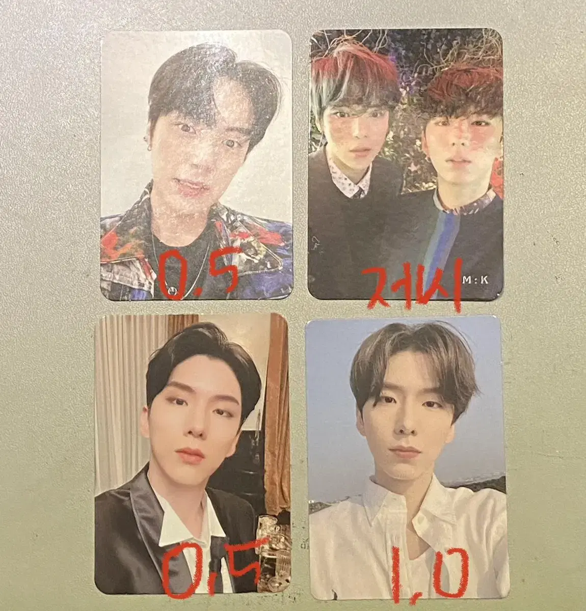 monsta x kihyun minhyuk dangham photocard