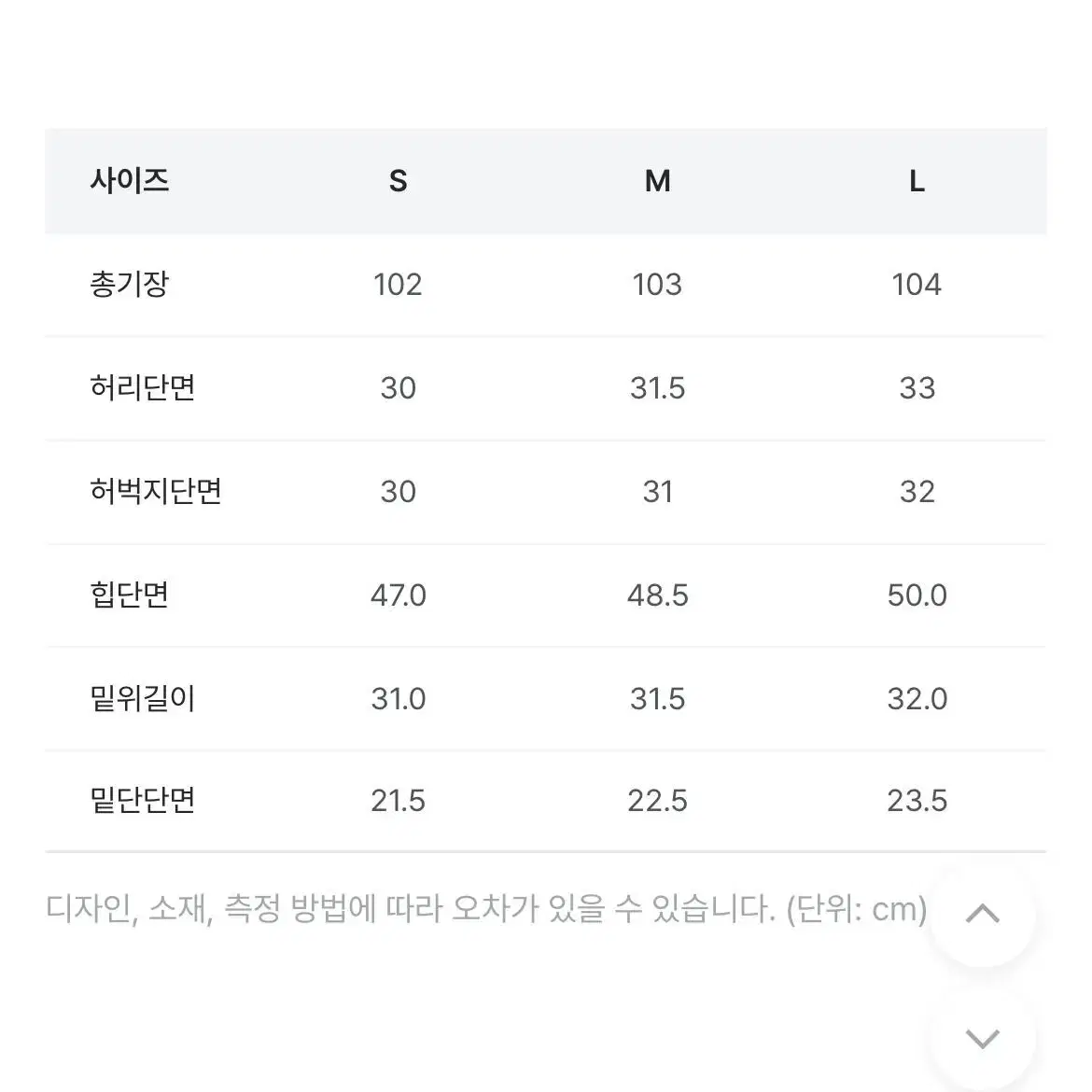 블랙업 로코드 컷팅 데님팬츠 s