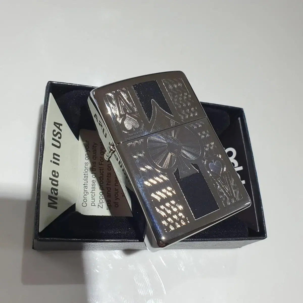 24196 ZIPPO ACE 정품 미개봉 새 지포라이터