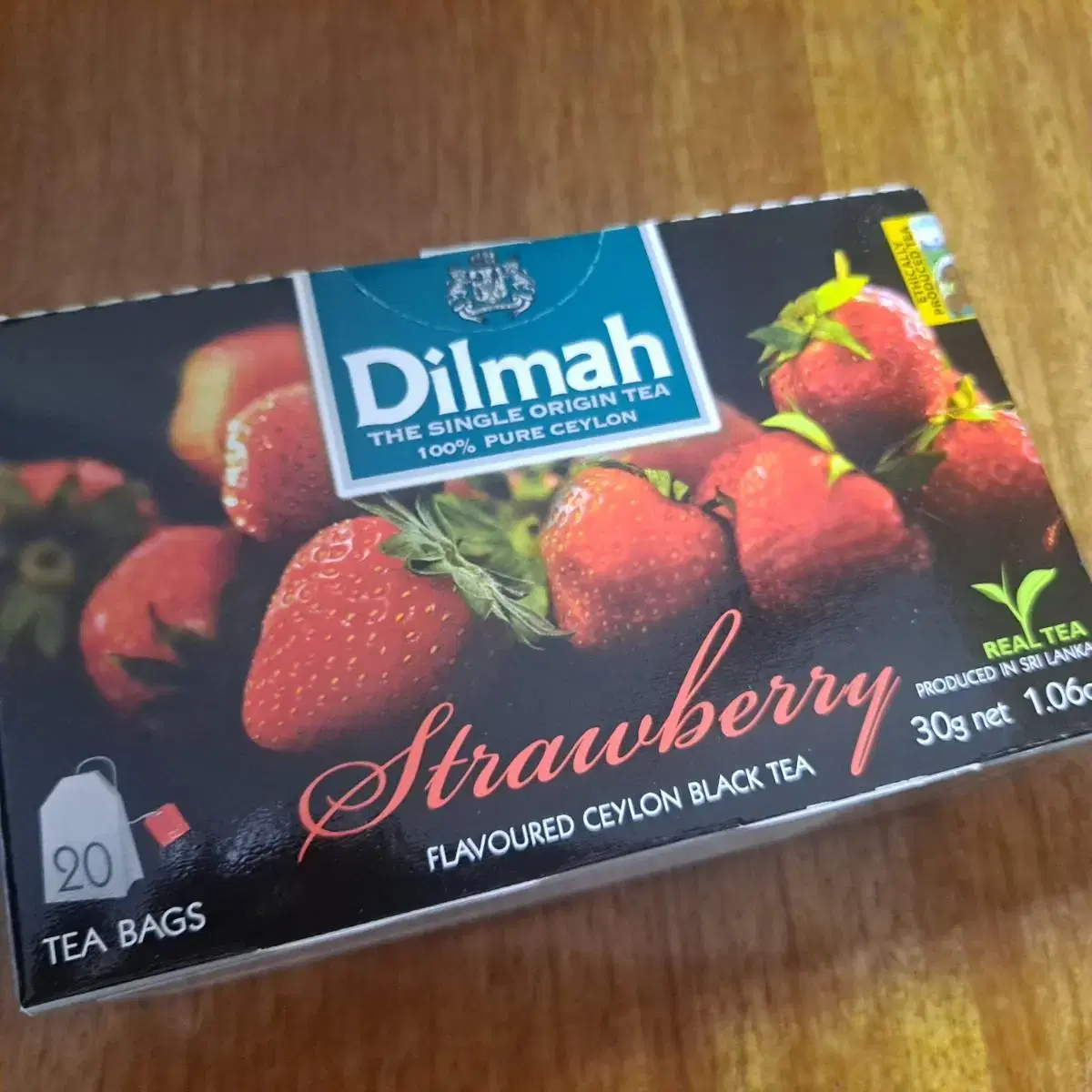 [새상품]딜마 Dilmah 딸기 홍차 만원