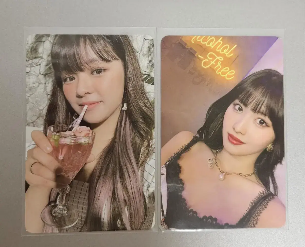 Twice Alcohol Free Photocard