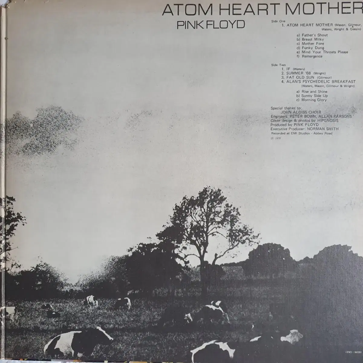 PINK FLOYD - ATOM HEART MOTHER LP(GF.일본반