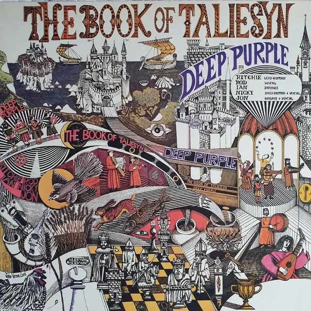 DEEP PURPLE - THE BOOK OF TALIESYN LP(GF