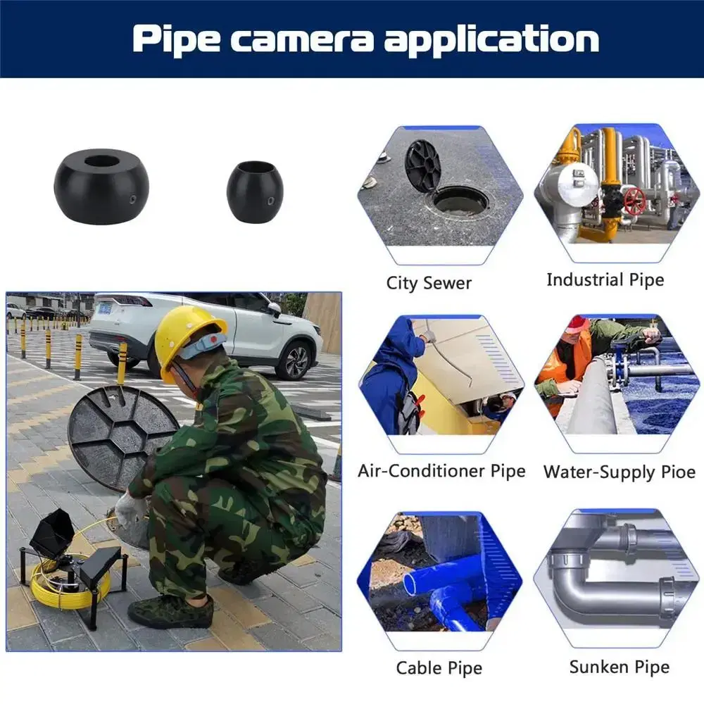 산업용 배수구 하수도 내시경 파이프 검사 카메라 건축 건설
