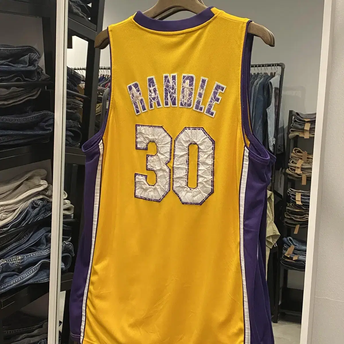 No.30 RANDLE 아디다스 NBA LAKERS  농구 저지