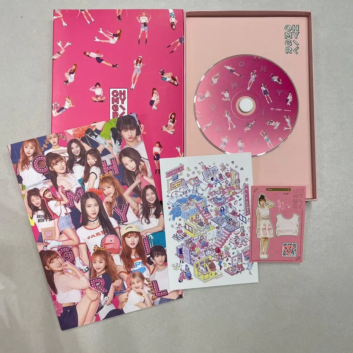 Oh my girl unsealed album Liar Liar <Pink Ocean>