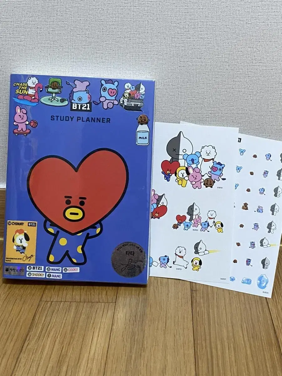 BT21 스터디플레너 (띠부씰 포함)