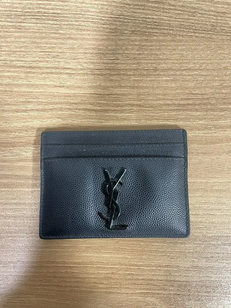 ysl 카드지갑 흑장