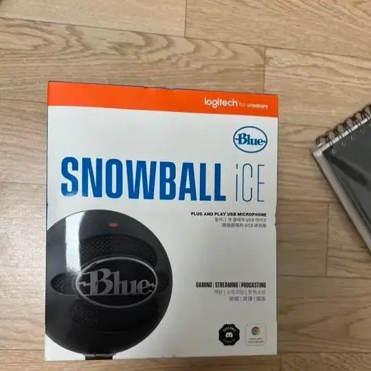 로지텍 snowball ice 마이크 팝니다.