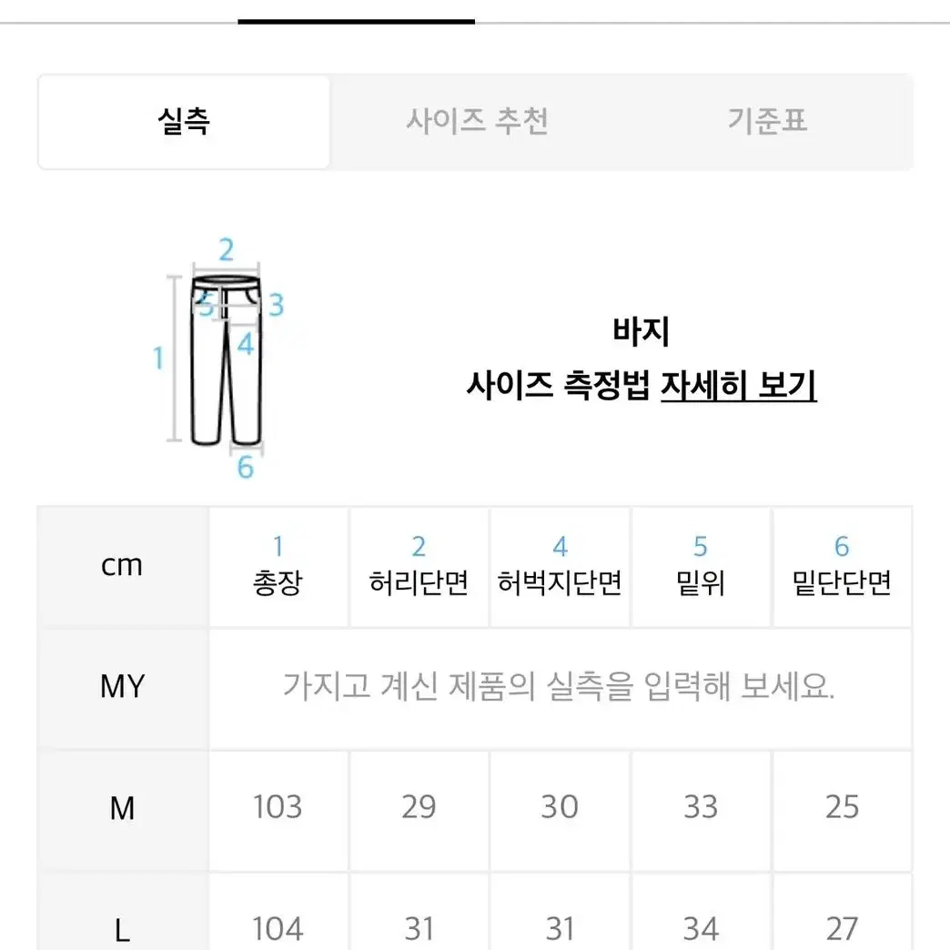 슬로우레코드하우스 사이드트랙데님 연청 M