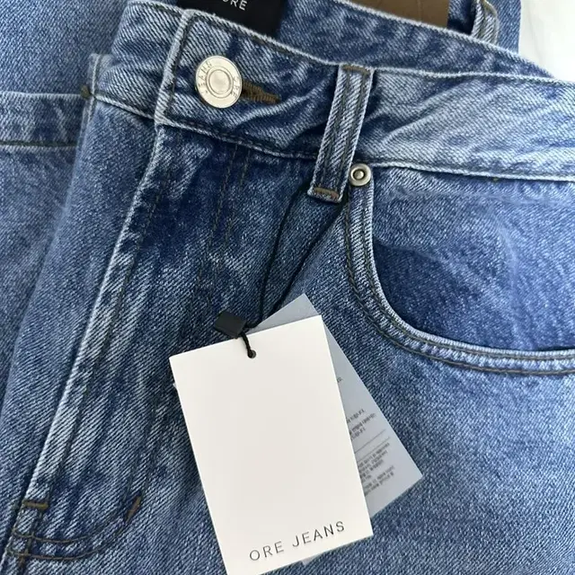 ore 오어 midrise standard fit jean