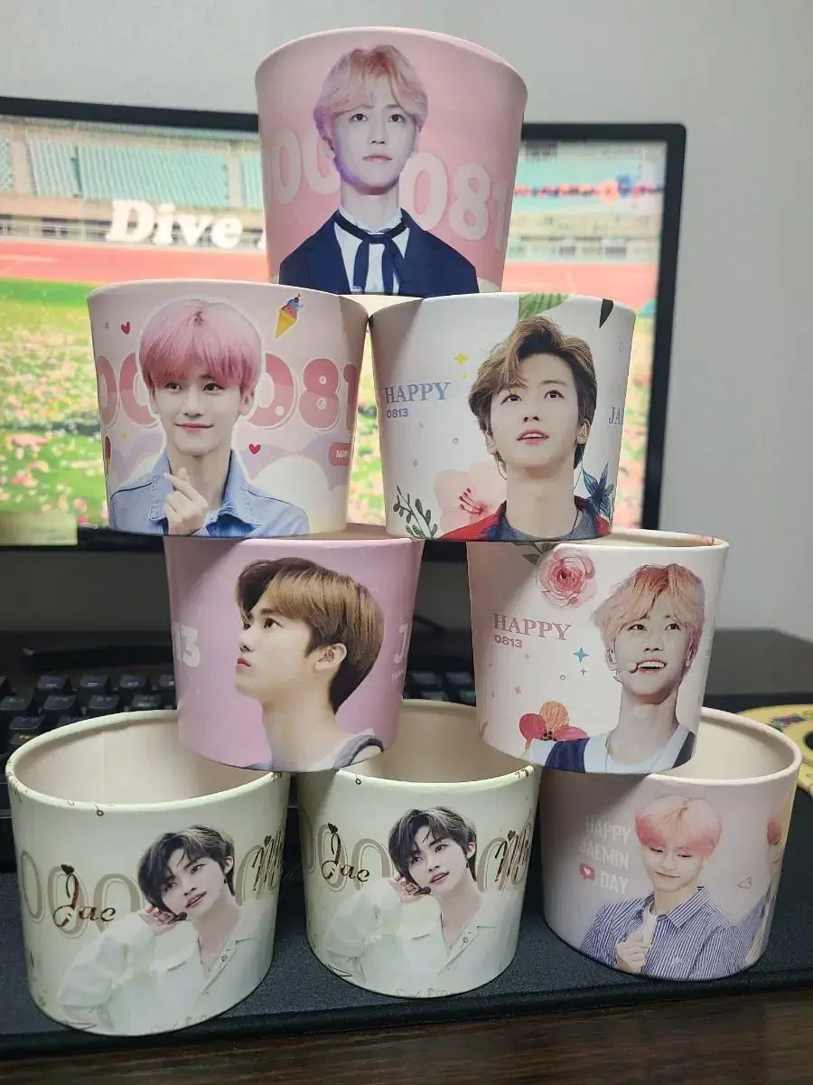 nct dream jaemin na jaemin birthday cafe cup holder